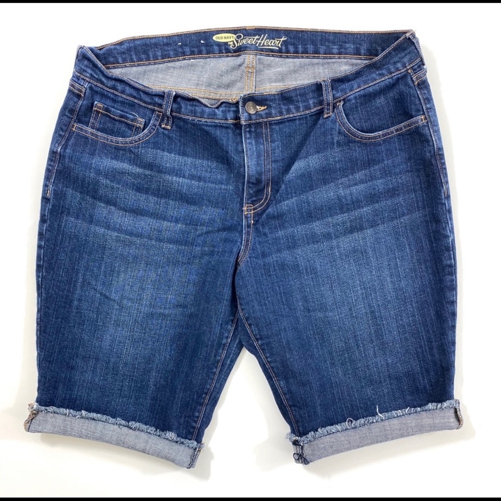 Old Navy The Sweetheart Medium Wash Shorts